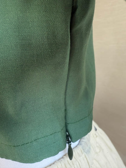 Ivory Lengha with Embroidered Butterflies