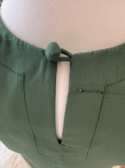 Ivory Lengha with Embroidered Butterflies