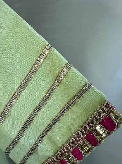 Pistachio Green Anarkali Set