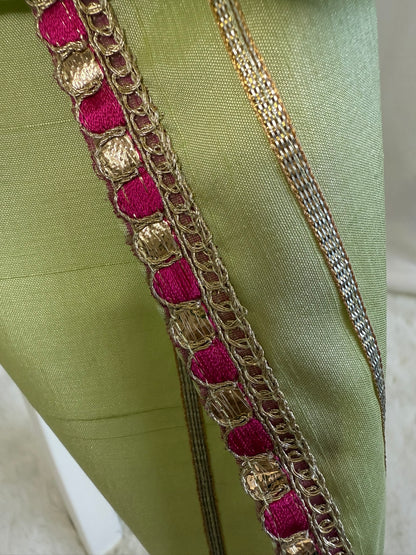 Pistachio Green Anarkali Set