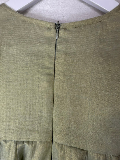 Pistachio Green Zari Embroidered Anarkali Set