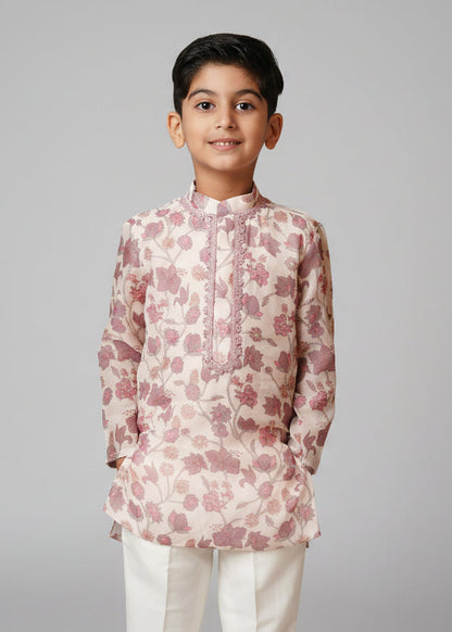 Floral Print Kurta Set