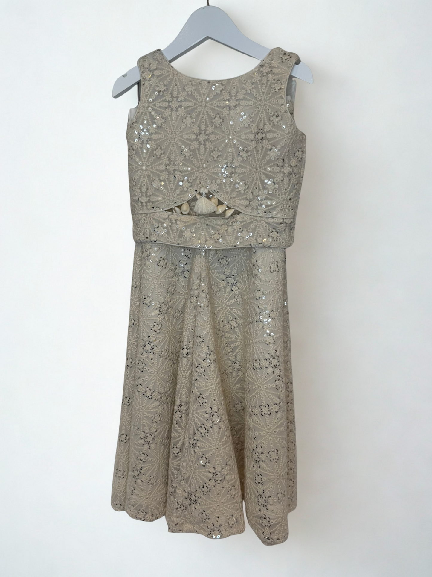 Off White Lakhnavi Palazzo Set