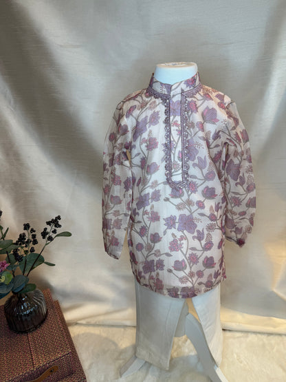 Floral Print Kurta Set